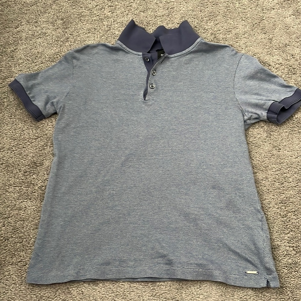 Hugo Boss Men’s Tailored Slim Fit Polo Medium